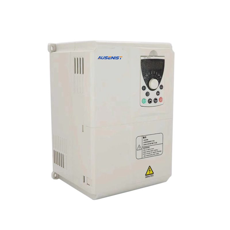 Variador de frecuencia compacto blanco para entrada monofásica